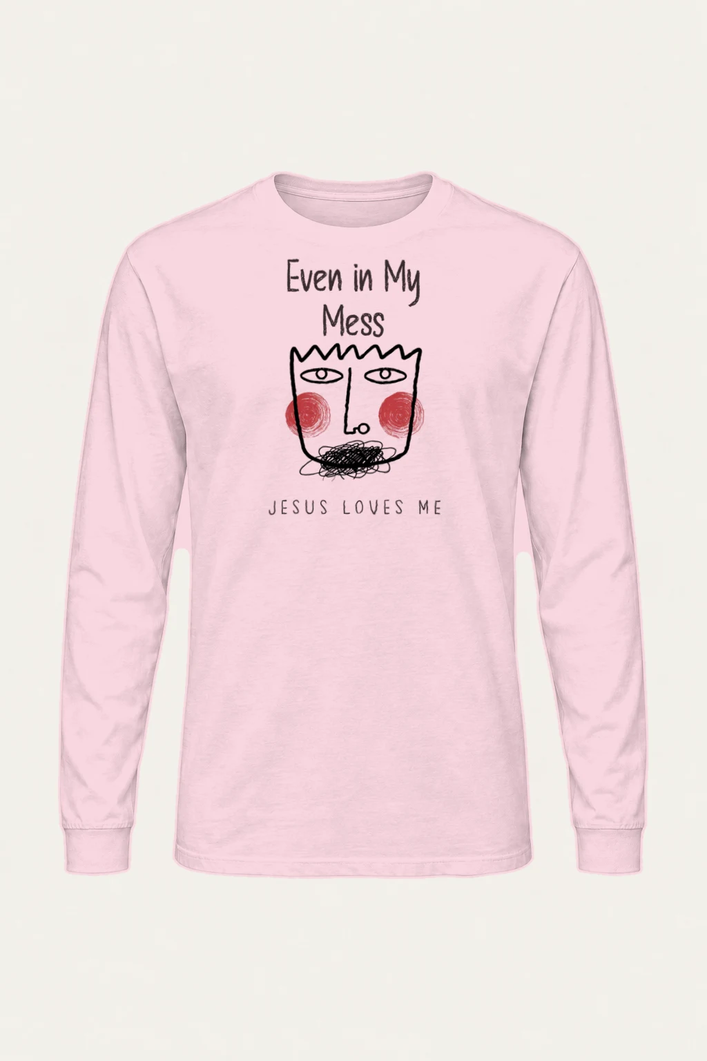"Jesus Loves Me" Unisex Longsleeve T-shirt | Gildan 2400