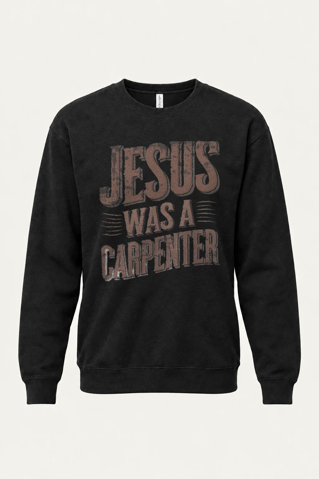 "Jesus Was A Carpenter" Heavy Blend Unisex Crewneck Sweatshirt | Gildan 18000