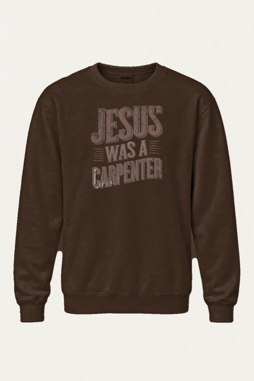 "Jesus Was A Carpenter" Heavy Blend Unisex Crewneck Sweatshirt | Gildan 18000
