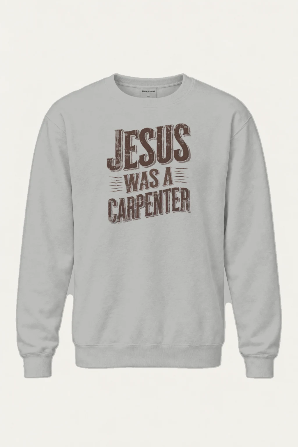 "Jesus Was A Carpenter" Heavy Blend Unisex Crewneck Sweatshirt | Gildan 18000