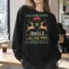 "Jingle All The Way" Unisex Longsleeve T-shirt | Gildan 2400