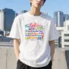 "John 3:16 Calligraphy" Heavyweight Unisex Crewneck T-shirt | Gildan 5000