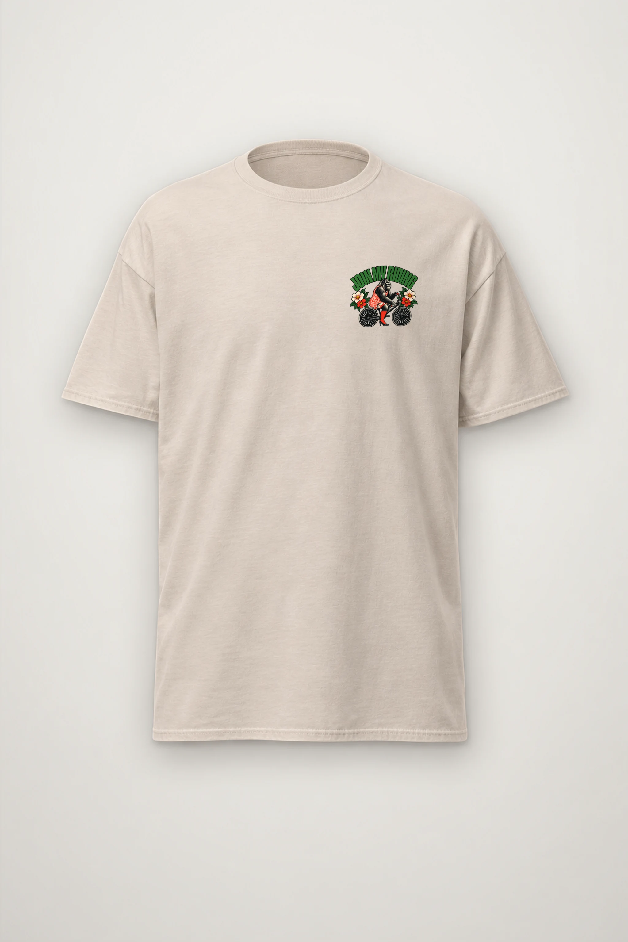 "Join My Riding" Heavyweight Unisex Crewneck T-shirt