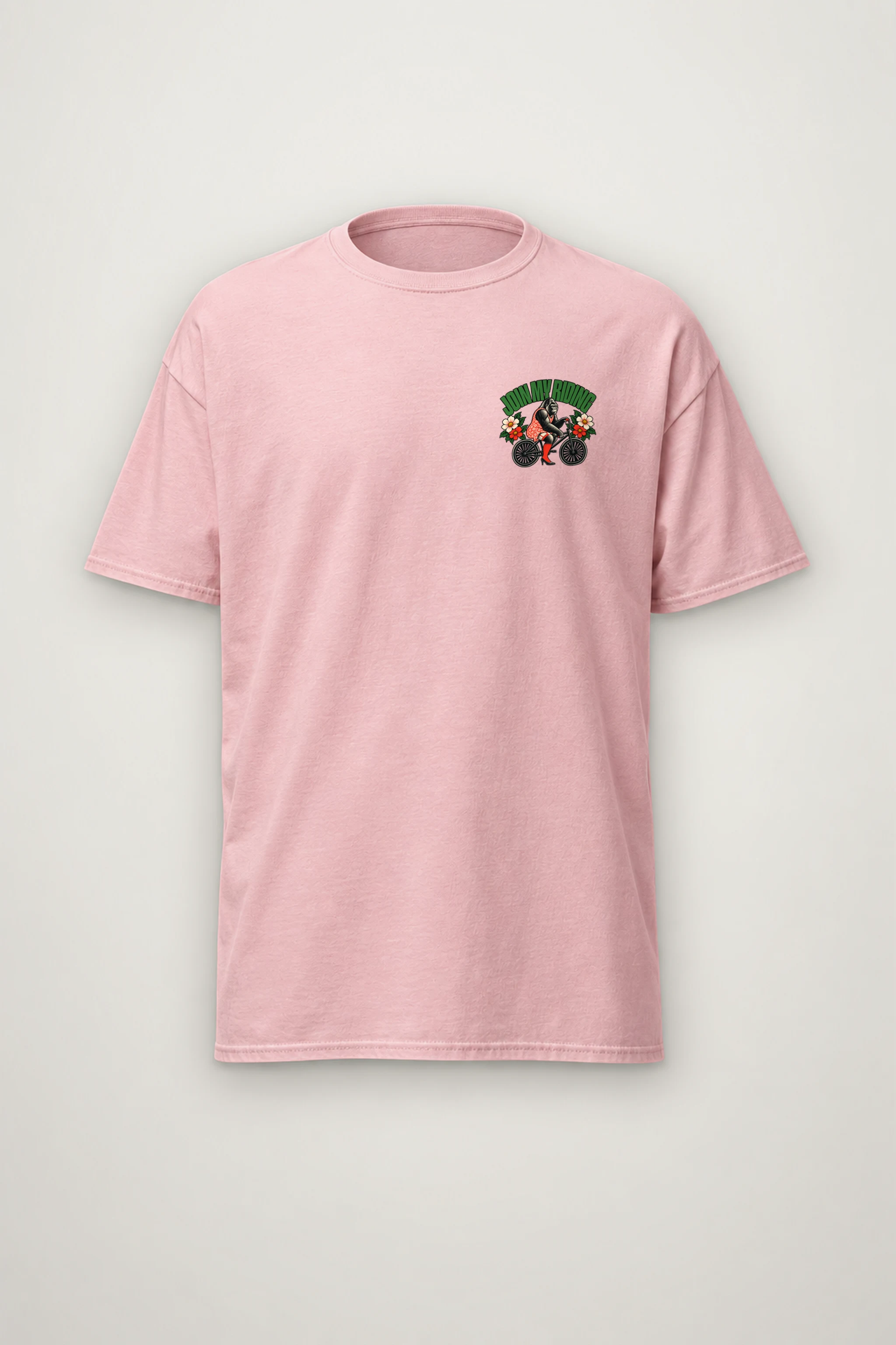 "Join My Riding" Heavyweight Unisex Crewneck T-shirt