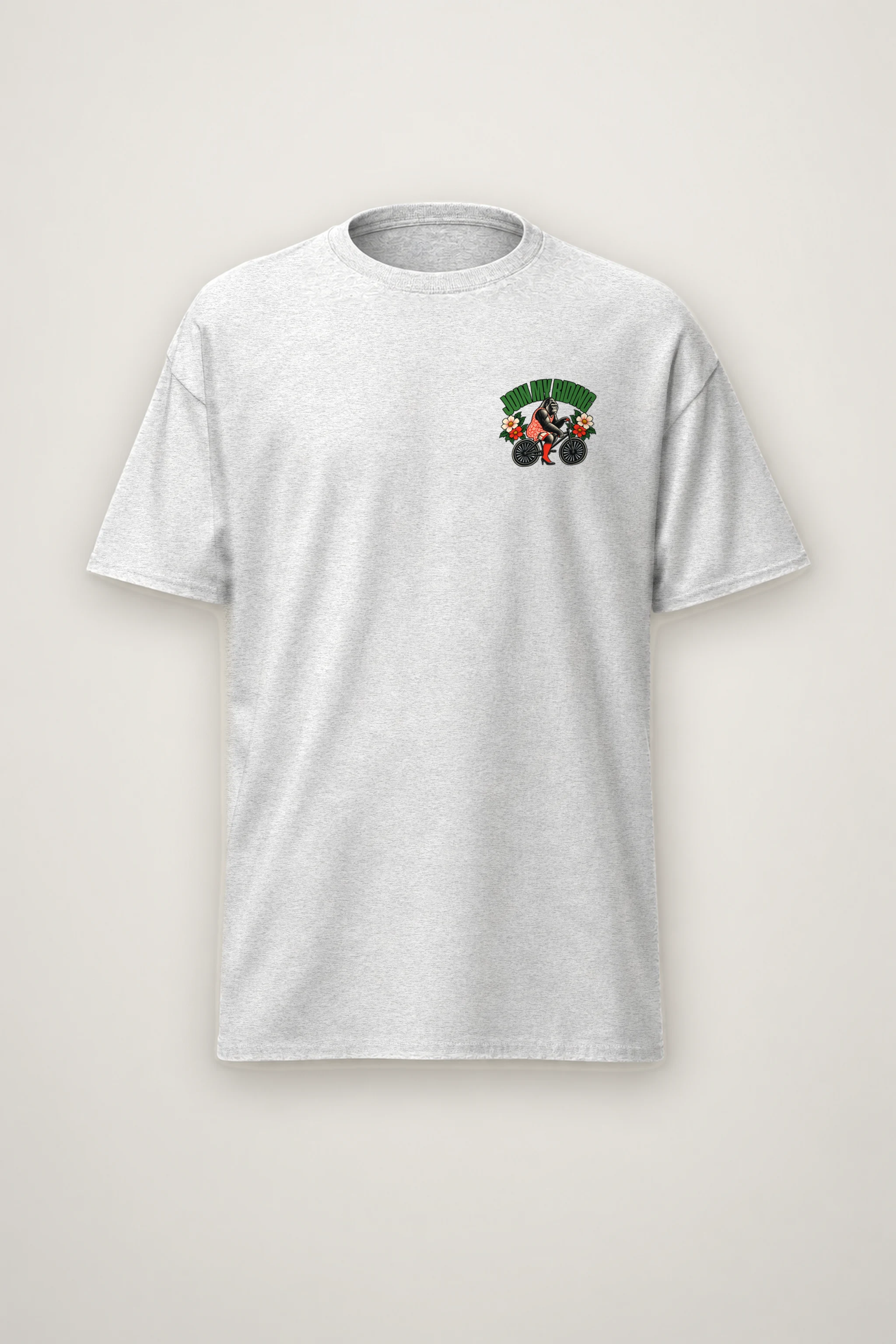 "Join My Riding" Heavyweight Unisex Crewneck T-shirt