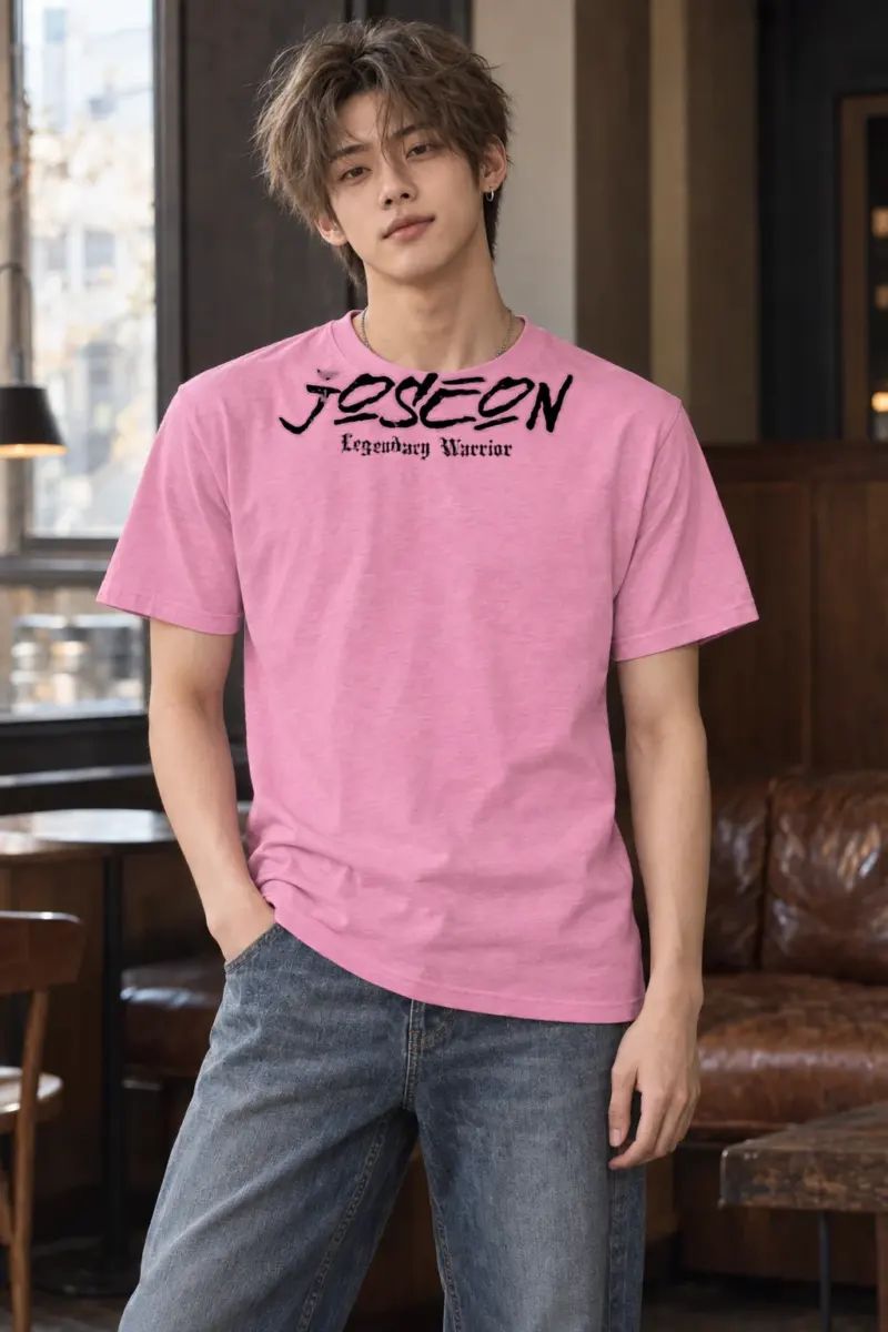 "Joseon Gothic Calligraphy" Heavyweight Unisex Crewneck T-shirt