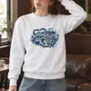 "Joseon Night Tiger" Heavy Blend Unisex Crewneck Sweatshirt