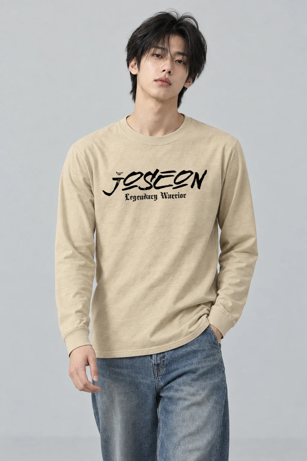 "Joseon Legendary Warrior" Unisex Longsleeve T-shirt | Gildan 2400