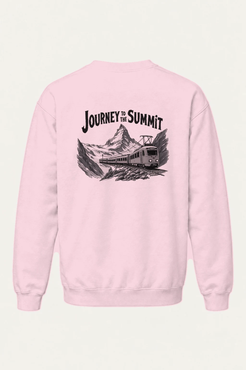 "Journey To The Summit" Heavy Blend Unisex Crewneck Sweatshirt | Gildan 18000