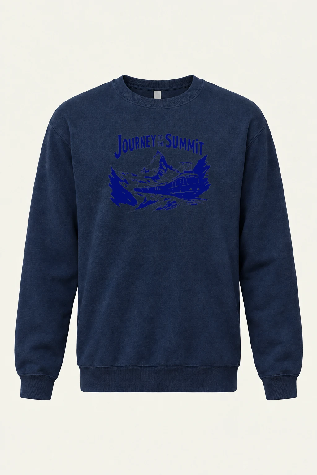"Journey To The Summit" Heavy Blend Unisex Crewneck Sweatshirt | Gildan 18000