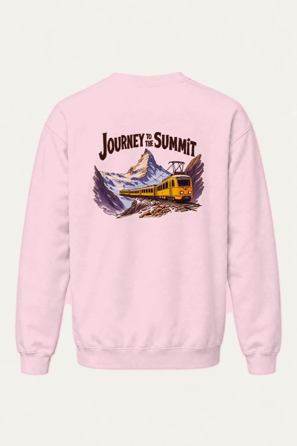 "Journey To The Summit" Heavy Blend Unisex Crewneck Sweatshirt | Gildan 18000