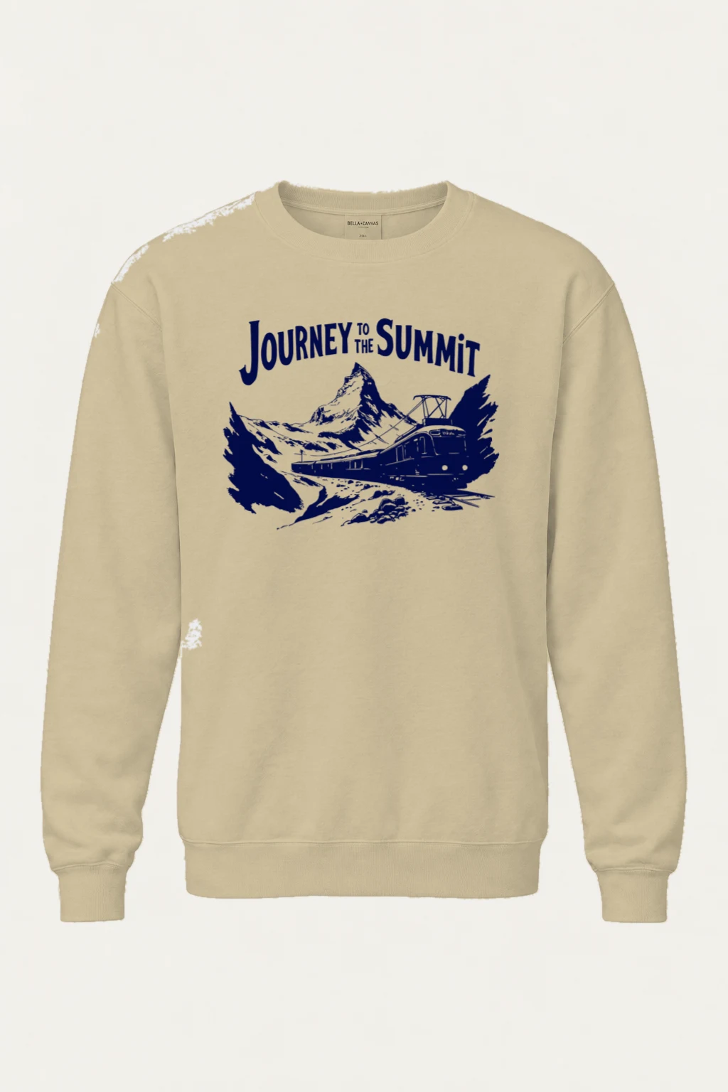"Journey To The Summit" Heavy Blend Unisex Crewneck Sweatshirt | Gildan 18000