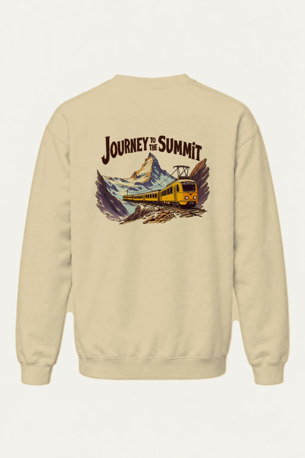 "Journey To The Summit" Heavy Blend Unisex Crewneck Sweatshirt | Gildan 18000