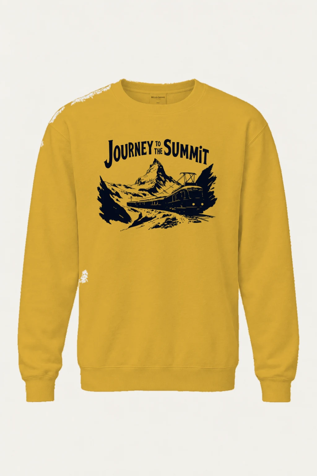 "Journey To The Summit" Heavy Blend Unisex Crewneck Sweatshirt | Gildan 18000