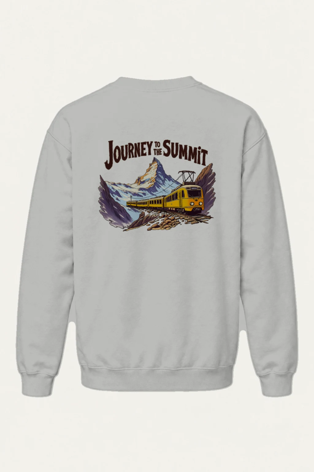 "Journey To The Summit" Heavy Blend Unisex Crewneck Sweatshirt | Gildan 18000