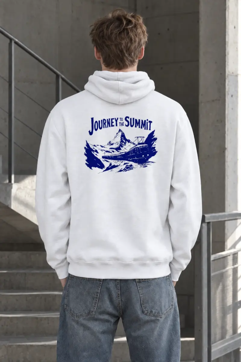 "Journey To The Summit" Heavy Blend Unisex Pullover Hoodie