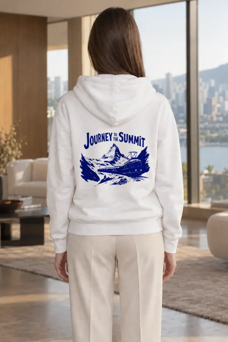 "Journey To The Summit" Heavy Blend Unisex Pullover Hoodie | Gildan 18500