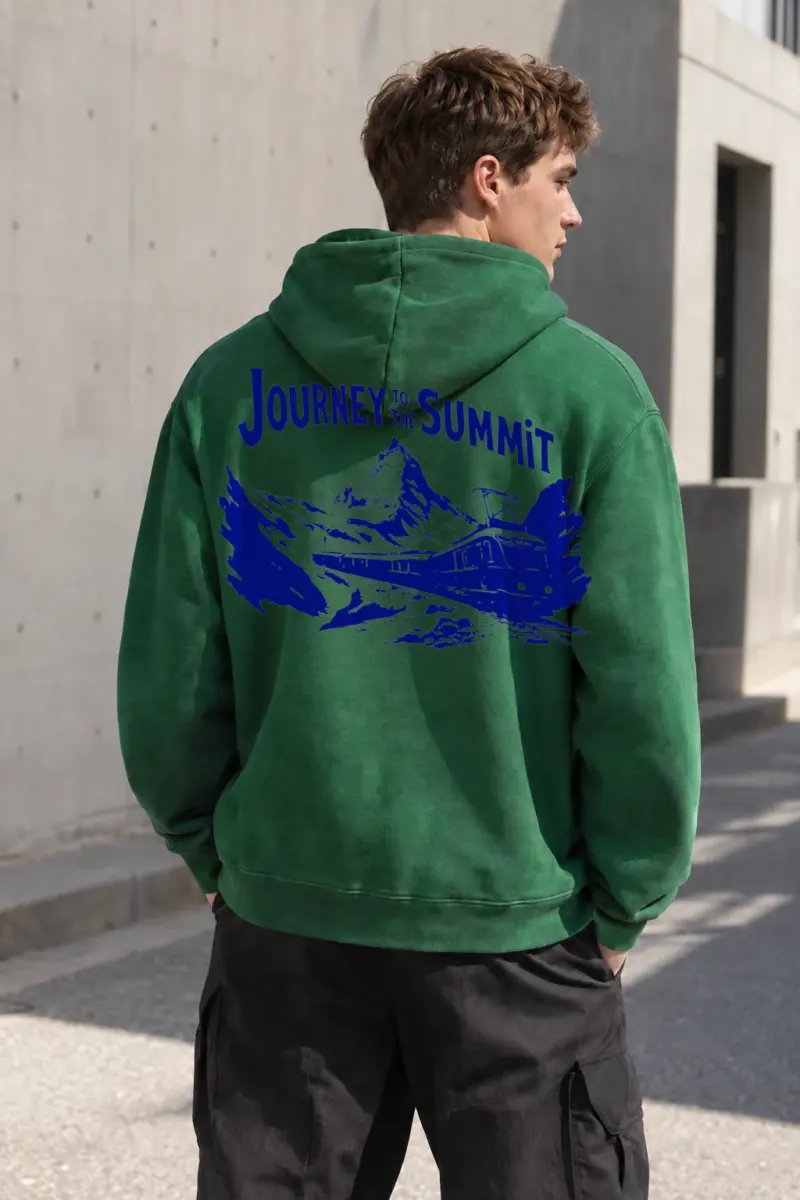 "Journey To The Summit" Heavy Blend Unisex Pullover Hoodie | Gildan 18500