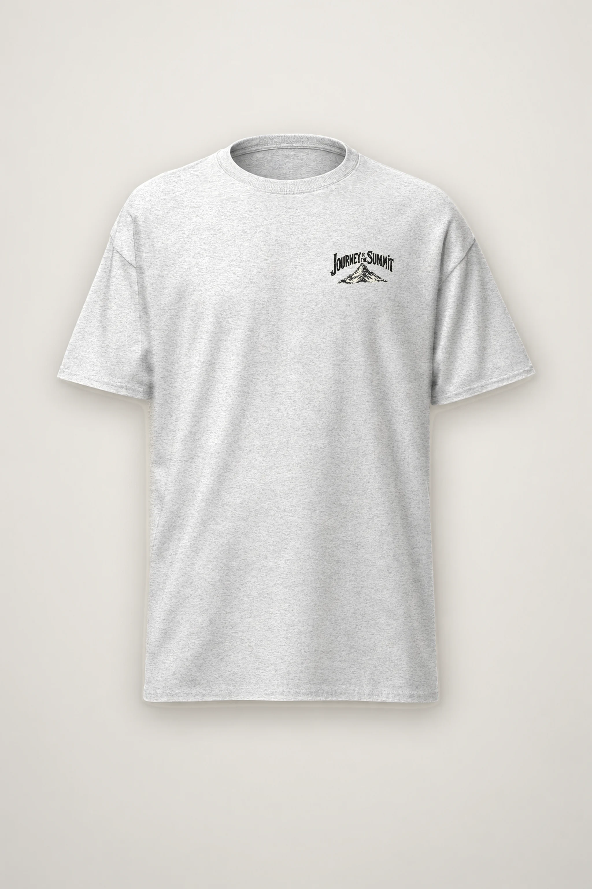 "Journey To The Summit" Heavyweight Unisex Crewneck T-shirt