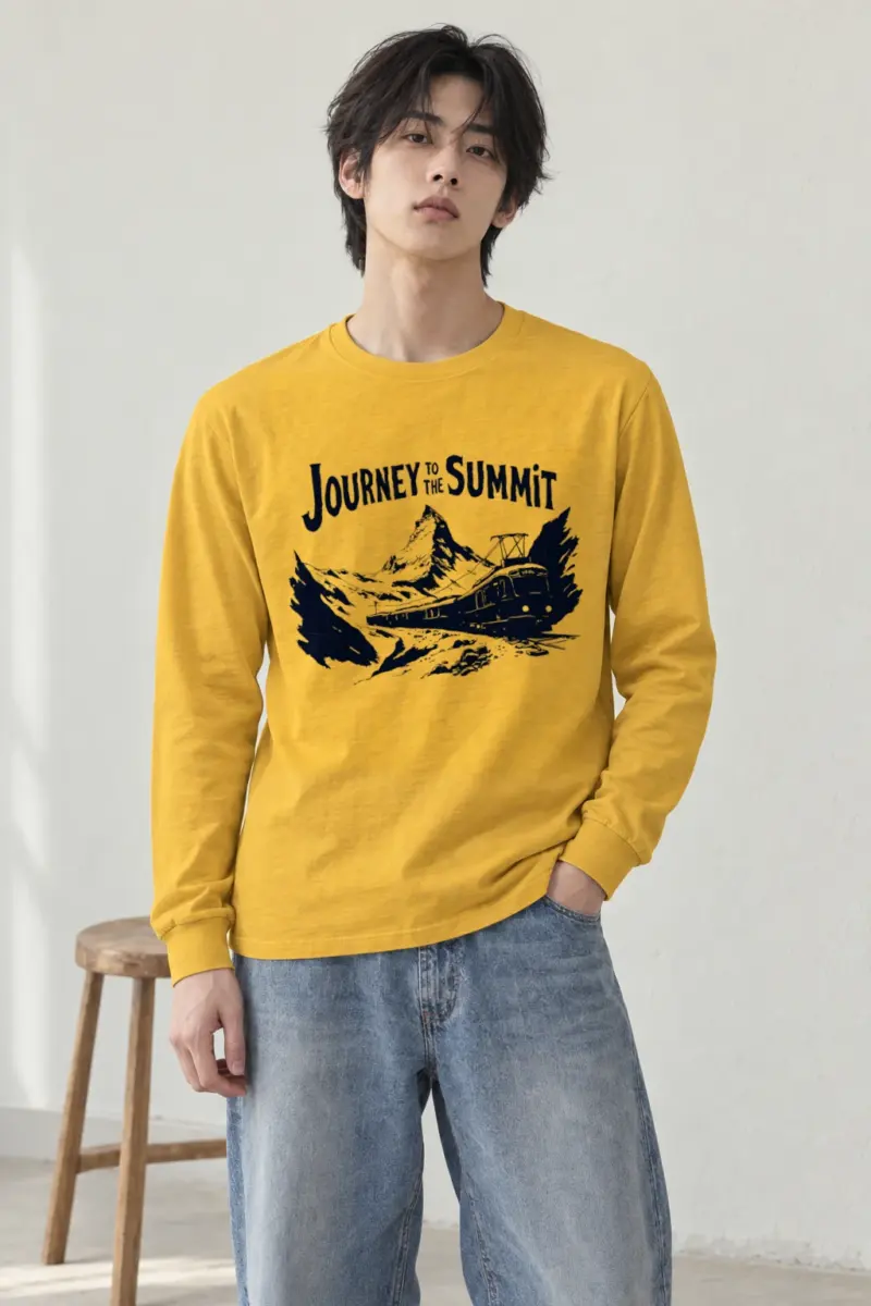 "Journey To The Summit" Unisex Longsleeve T-shirt