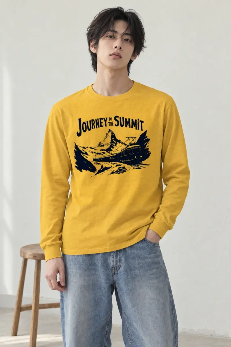"Journey To The Summit" Unisex Longsleeve T-shirt