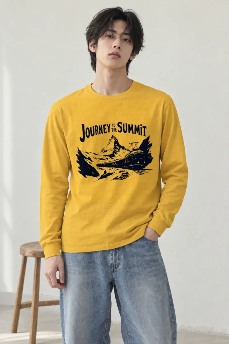 "Journey To The Summit" Unisex Longsleeve T-shirt