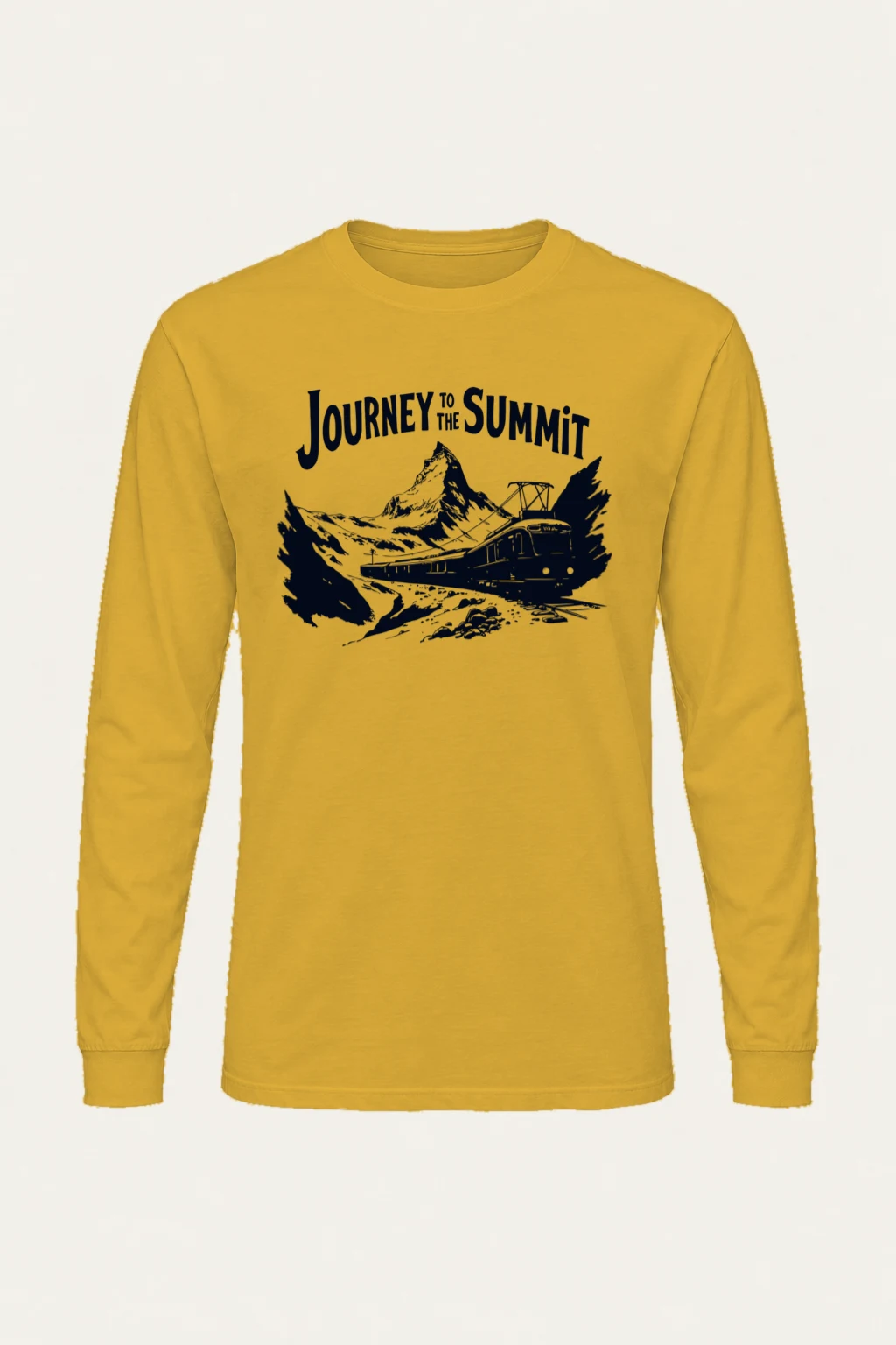 "Journey To The Summit" Unisex Longsleeve T-shirt | Gildan 2400