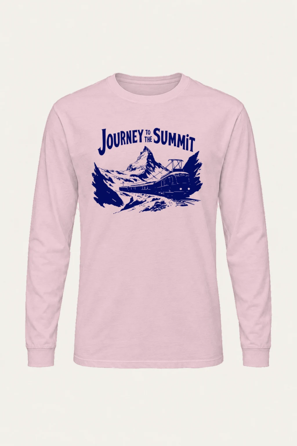 "Journey To The Summit" Unisex Longsleeve T-shirt | Gildan 2400