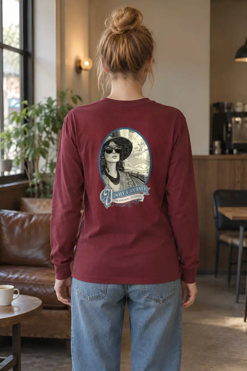 "Journey Yet Unseen" Unisex Longsleeve T-shirt