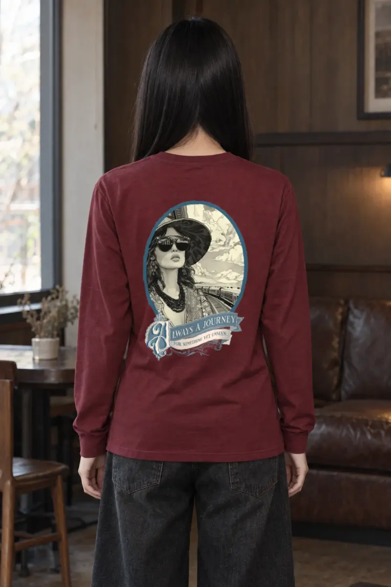"Journey Yet Unseen" Unisex Longsleeve T-shirt