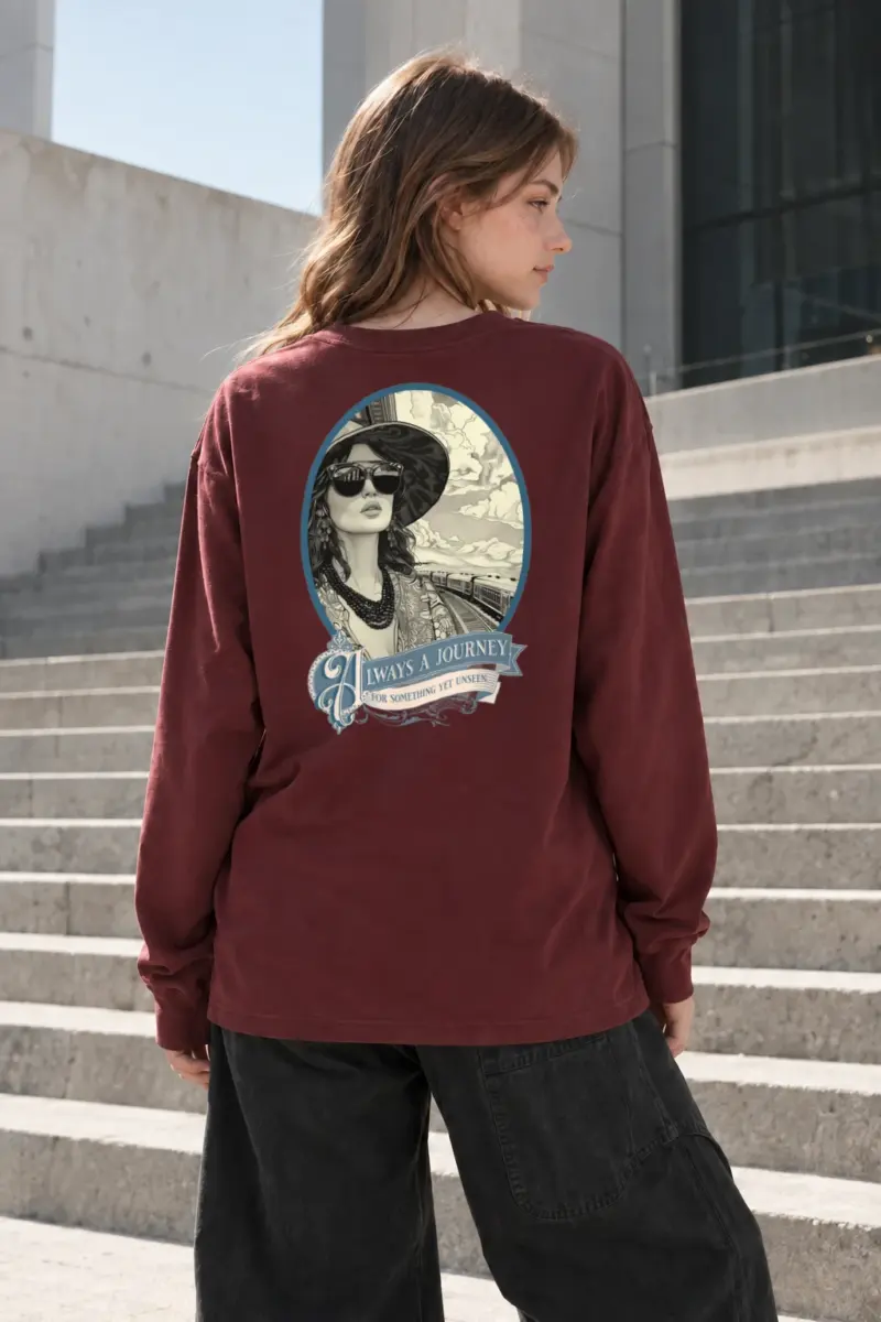 “Journey Yet Unseen” Unisex Longsleeve T-shirt | Gildan 2400