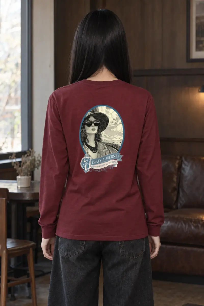 "Journey Yet Unseen" Unisex Longsleeve T-shirt