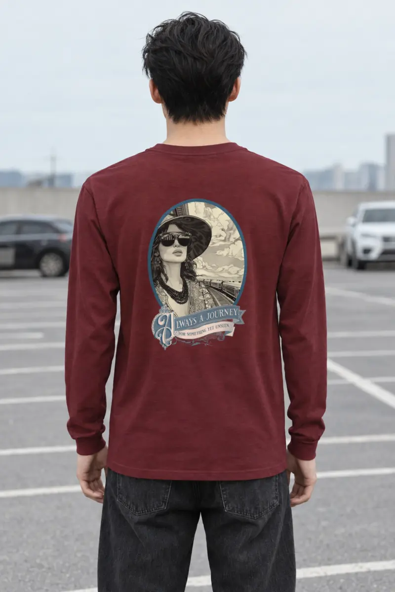 "Journey Yet Unseen" Unisex Longsleeve T-shirt