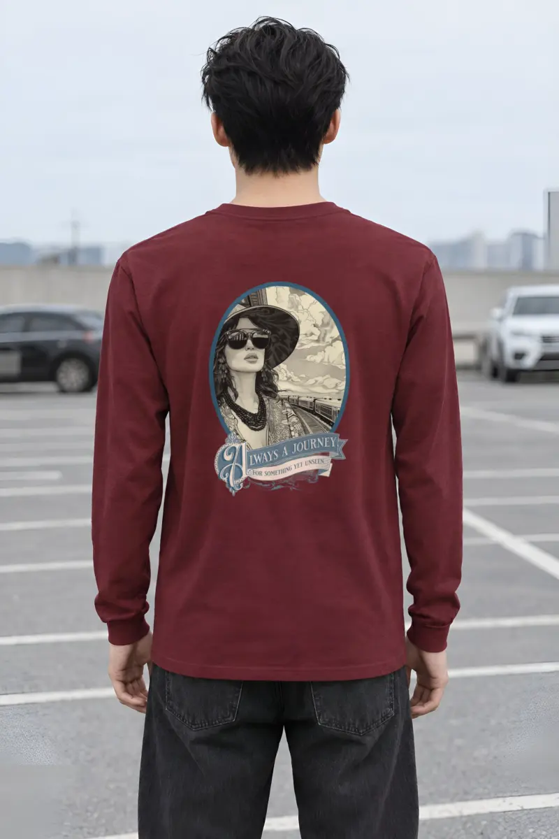 "Journey Yet Unseen" Unisex Longsleeve T-shirt