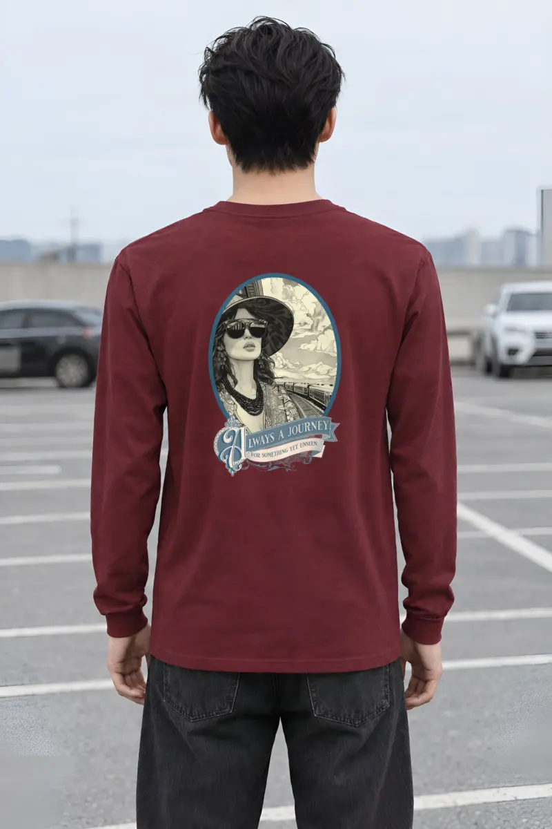 "Journey Yet Unseen" Unisex Longsleeve T-shirt