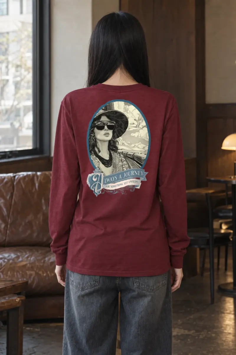 "Journey Yet Unseen" Unisex Longsleeve T-shirt | Gildan 2400