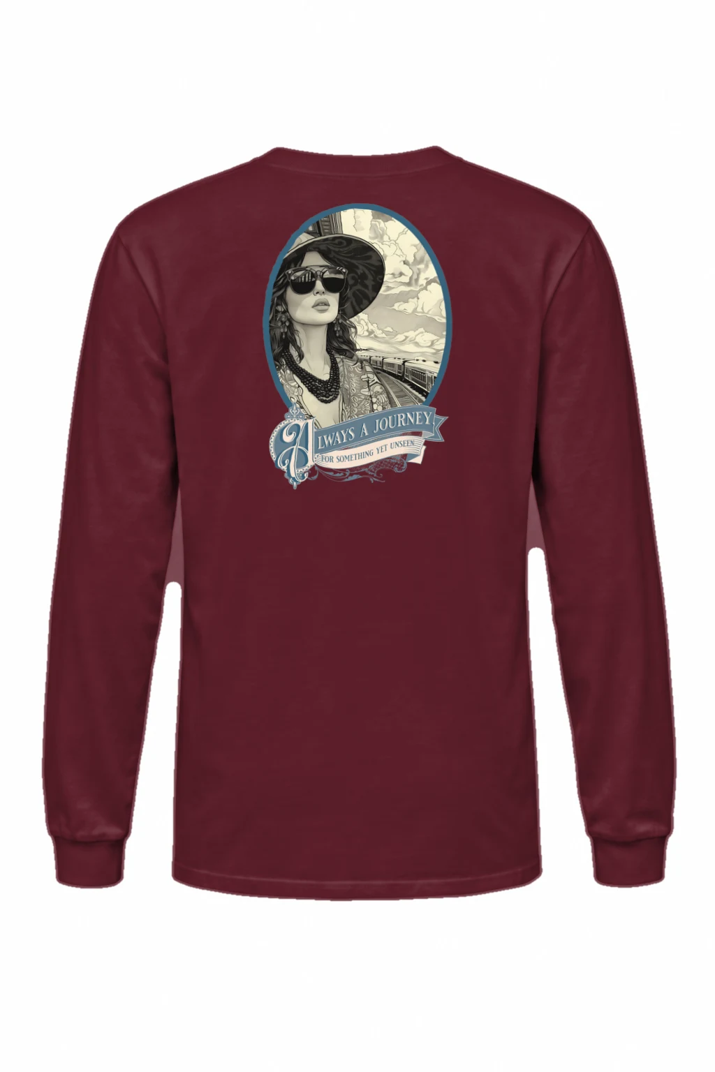 "Journey Yet Unseen" Unisex Longsleeve T-shirt | Gildan 2400