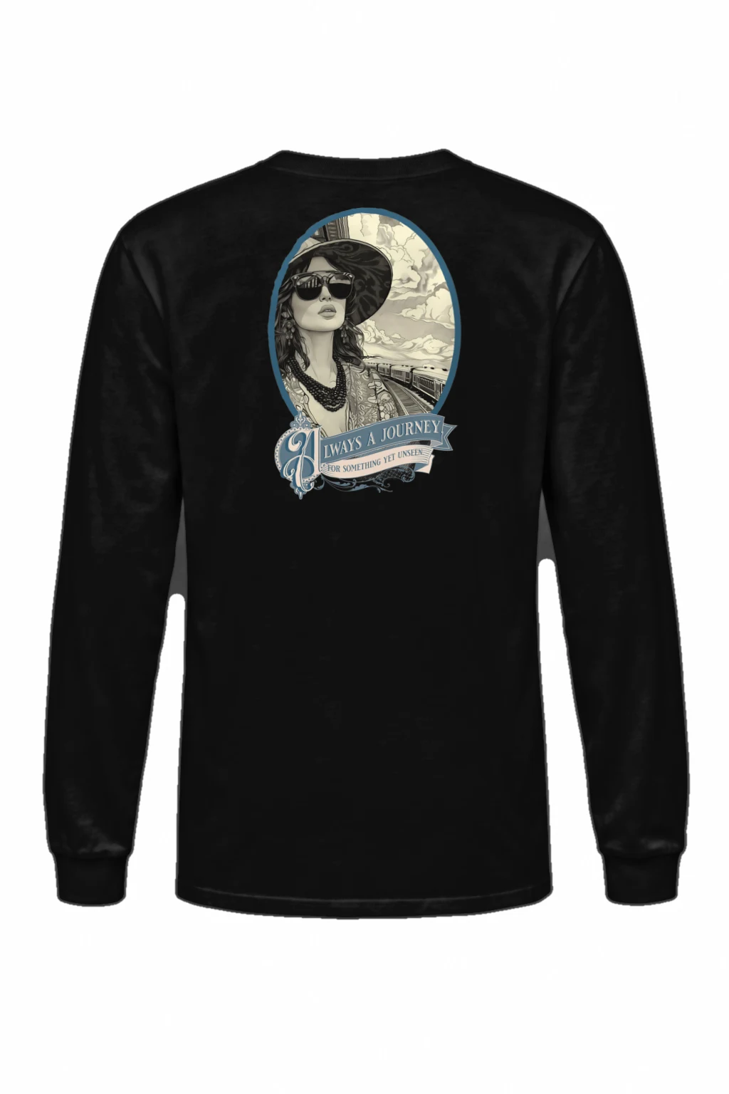 "Journey Yet Unseen" Unisex Longsleeve T-shirt | Gildan 2400