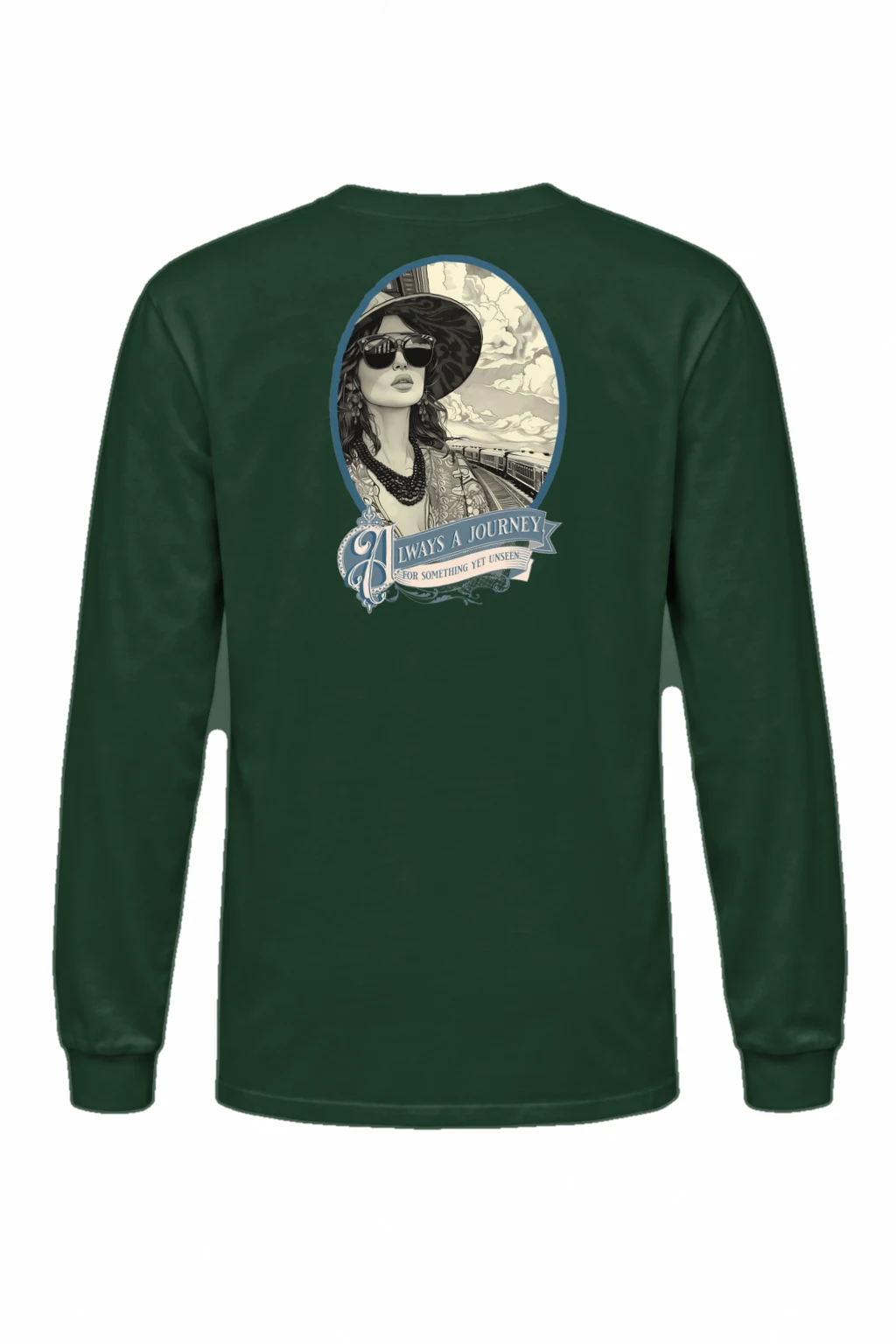 "Journey Yet Unseen" Unisex Longsleeve T-shirt | Gildan 2400