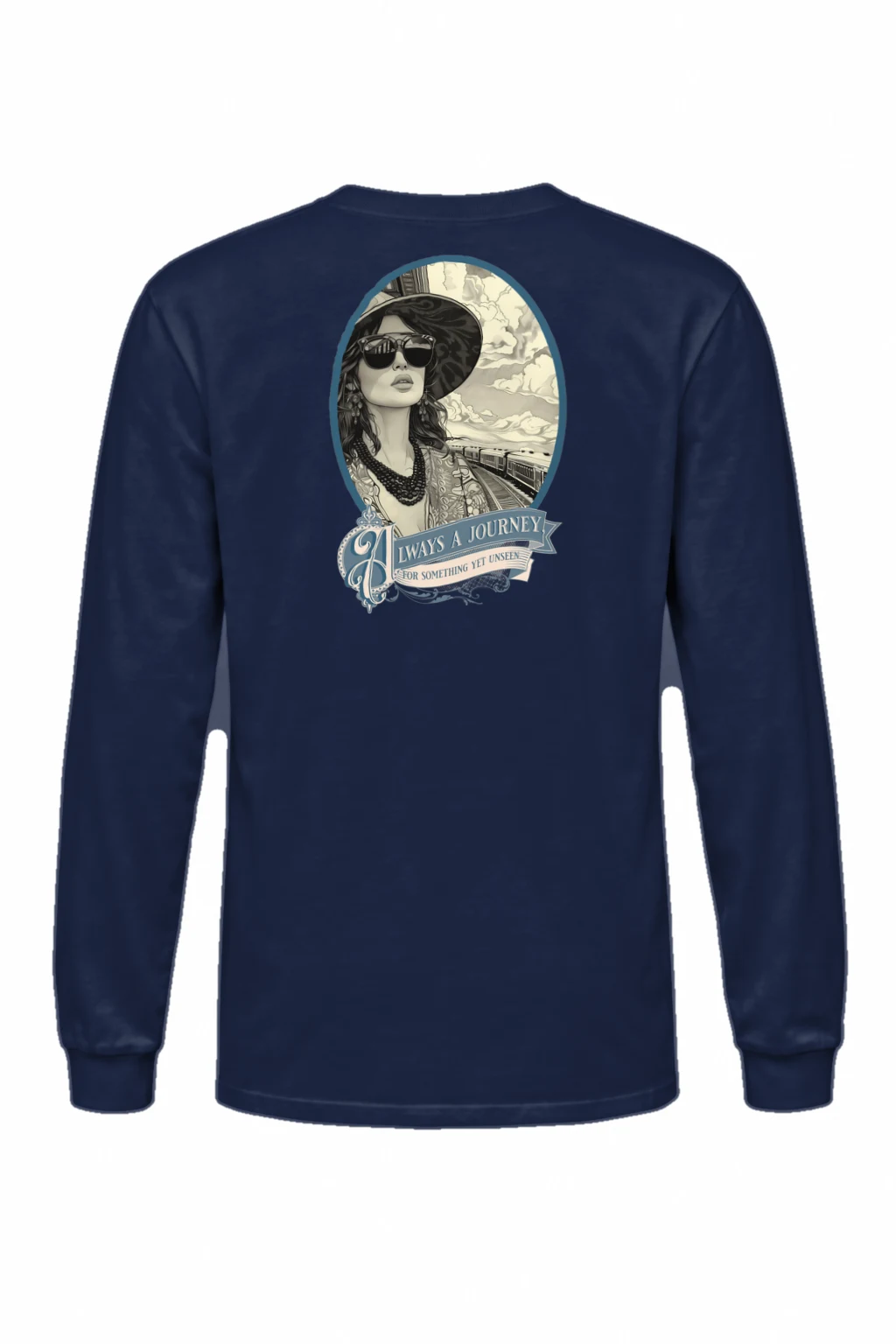 "Journey Yet Unseen" Unisex Longsleeve T-shirt | Gildan 2400
