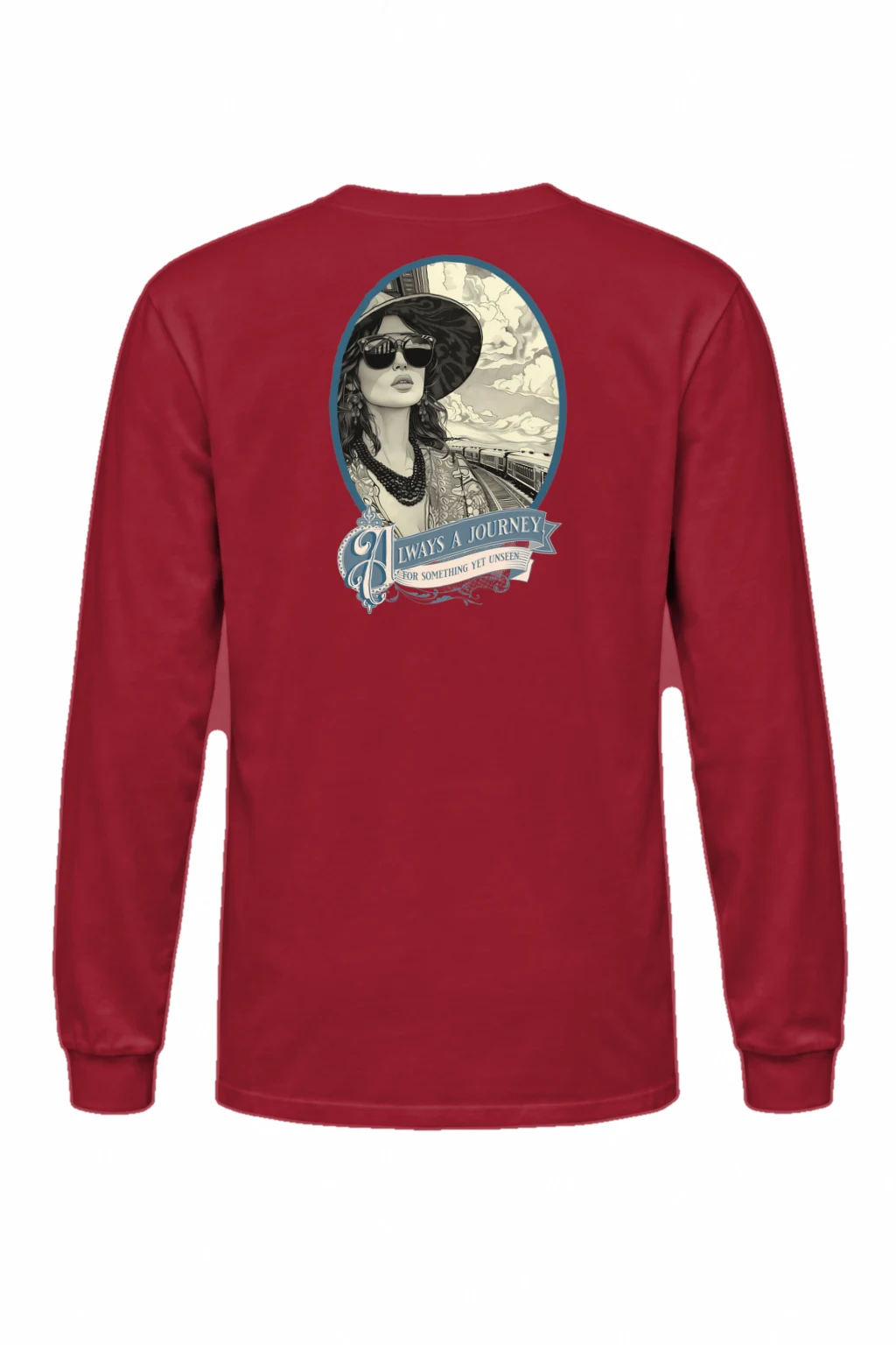 "Journey Yet Unseen" Unisex Longsleeve T-shirt | Gildan 2400