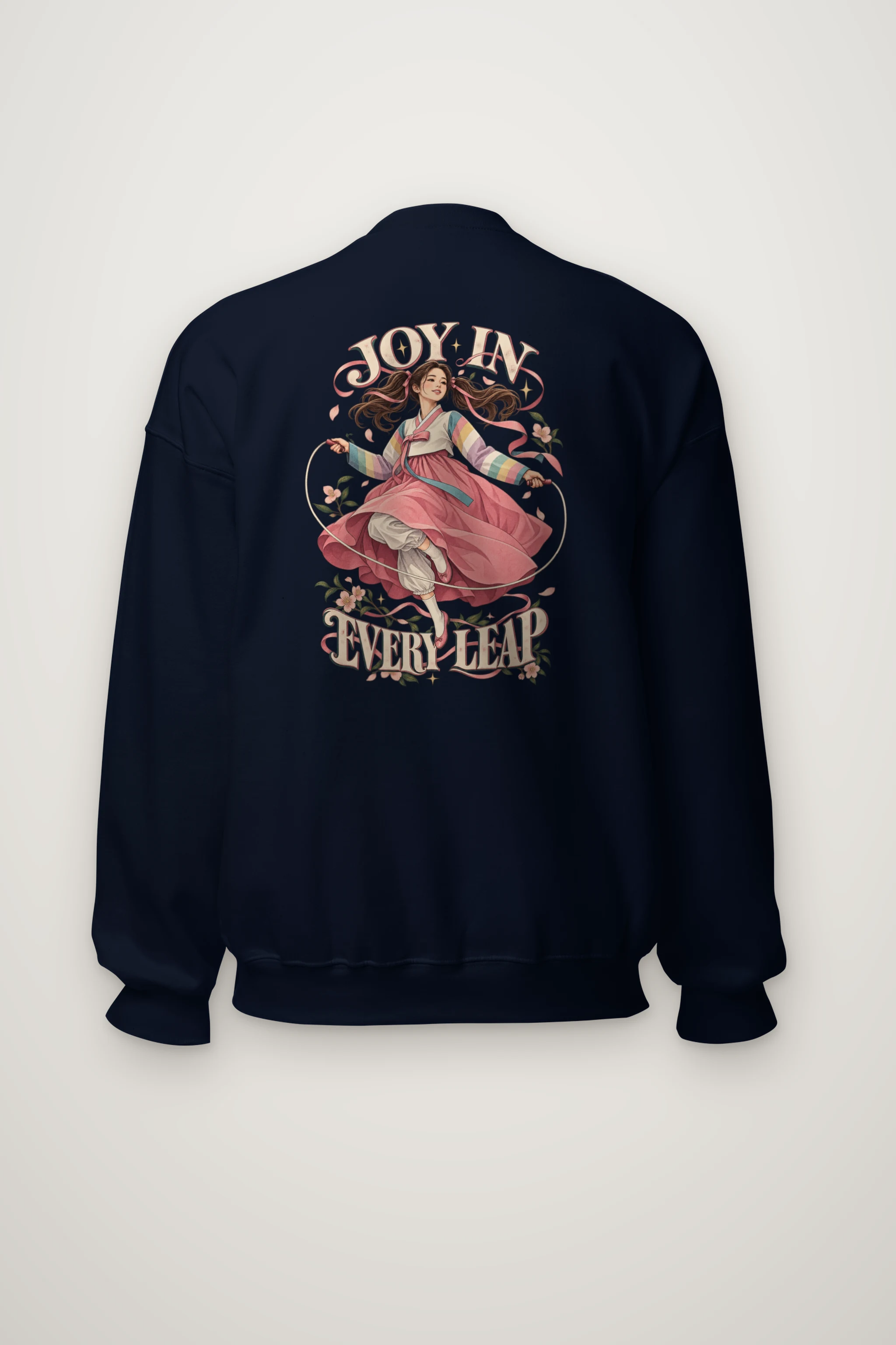 "Joy In Every Leap" Heavy Blend Unisex Crewneck Sweatshirt