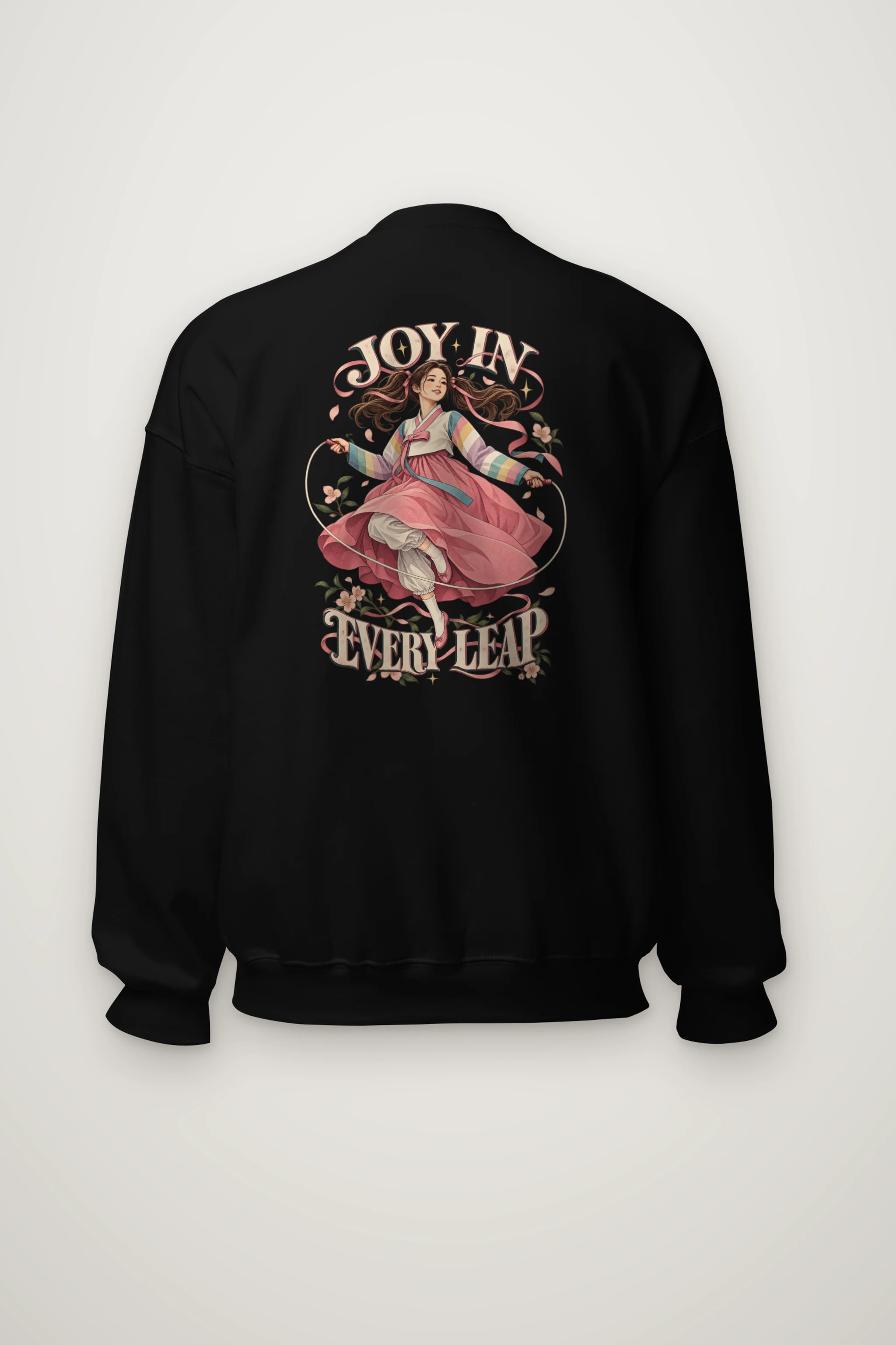 "Joy In Every Leap" Heavy Blend Unisex Crewneck Sweatshirt