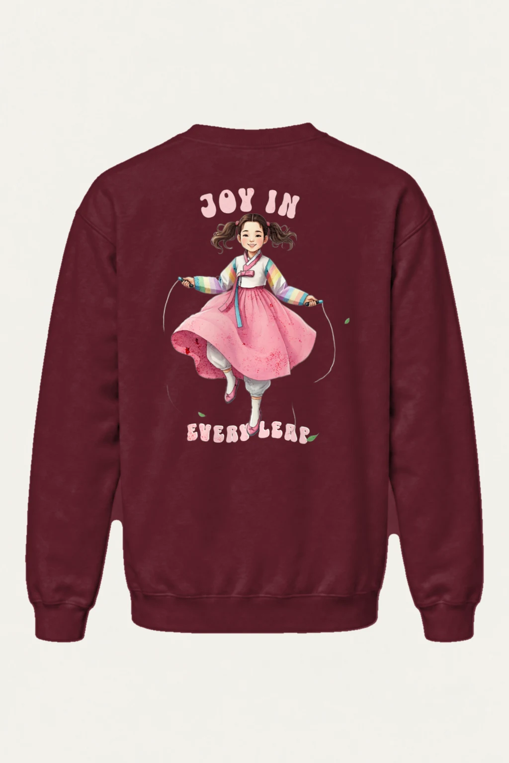"Joy In Every Leap" Heavy Blend Unisex Crewneck Sweatshirt | Gildan 18000