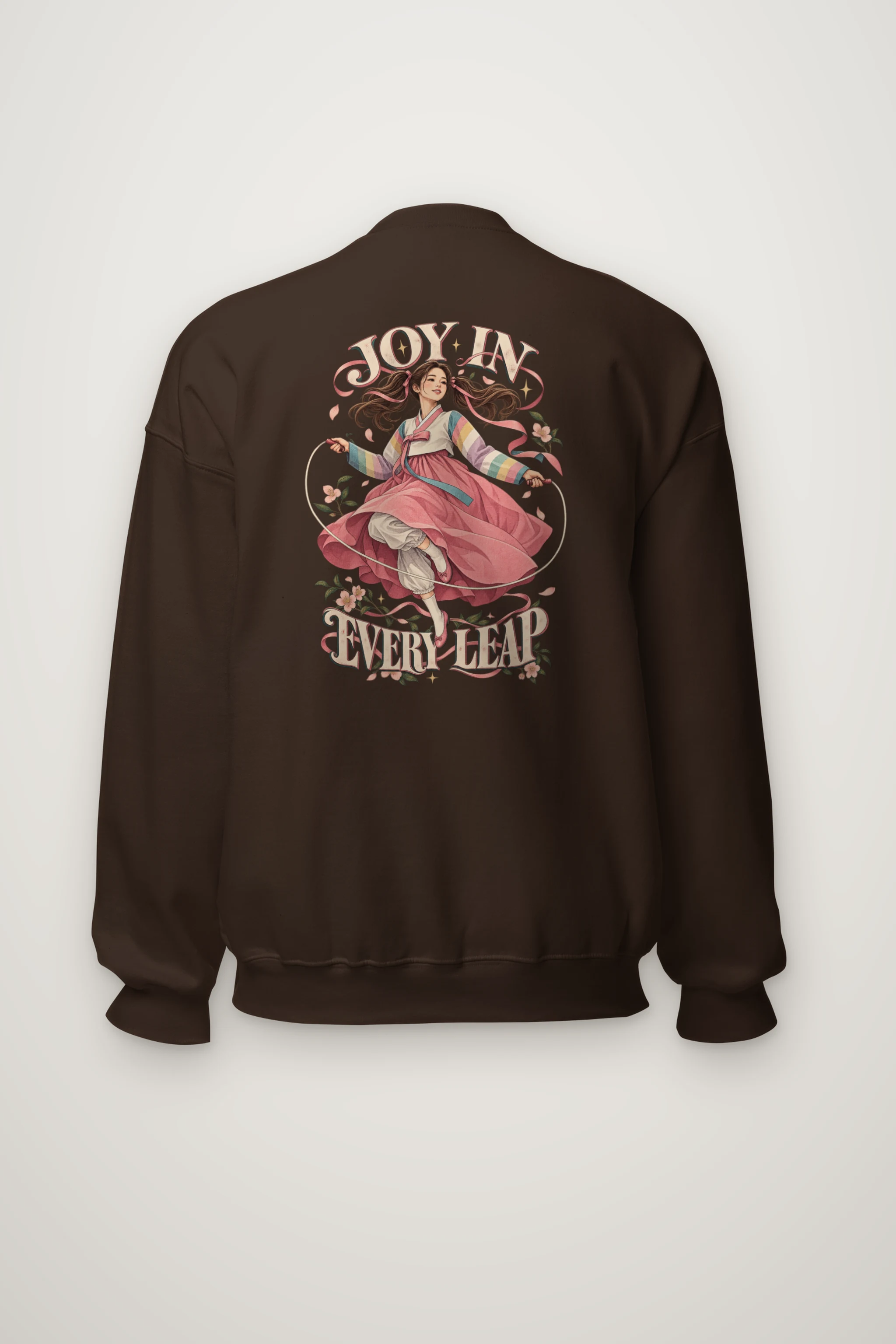 "Joy In Every Leap" Heavy Blend Unisex Crewneck Sweatshirt