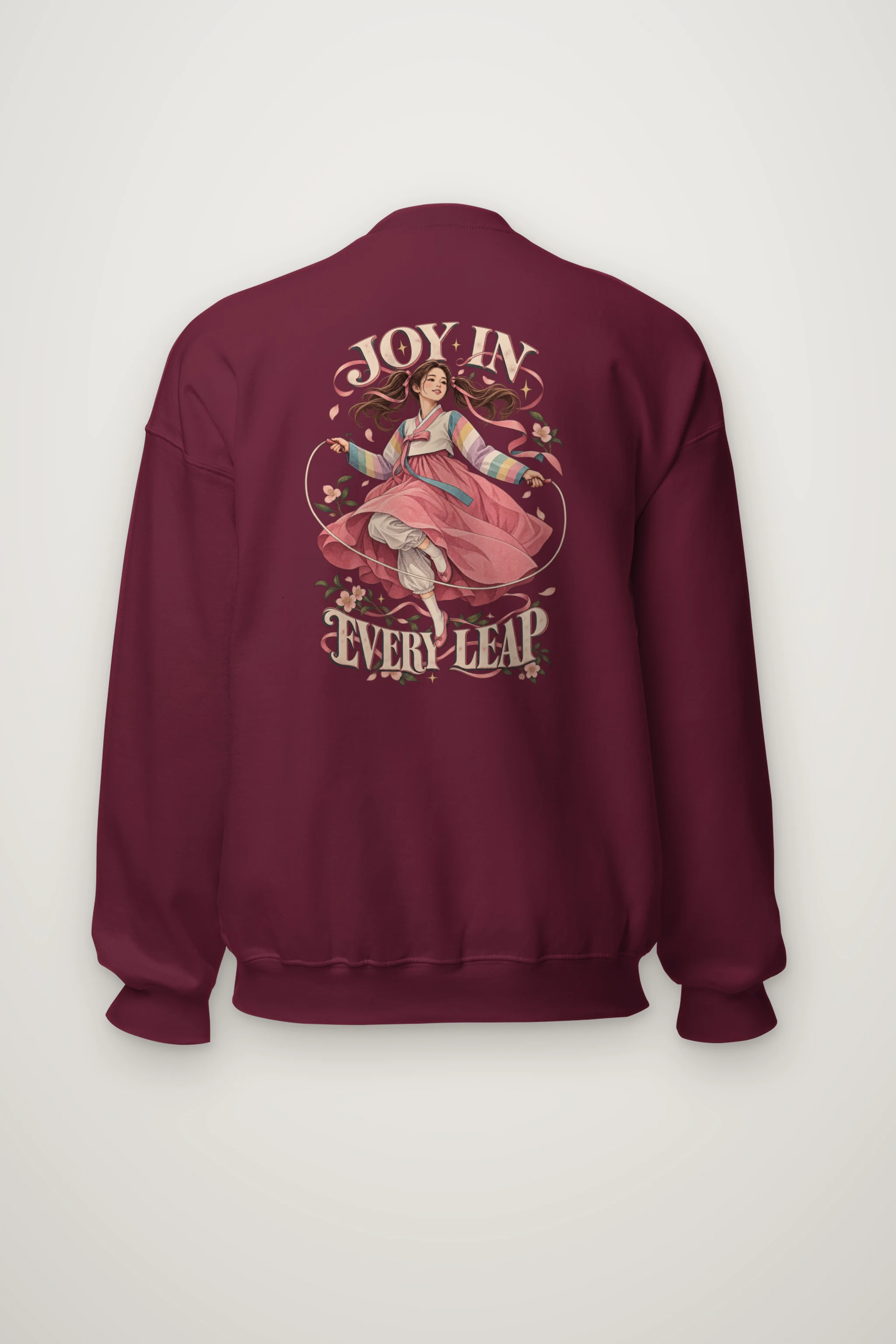 "Joy In Every Leap" Heavy Blend Unisex Crewneck Sweatshirt