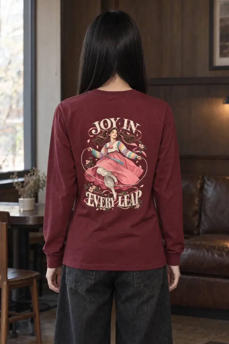 "Joy In Every Leap" Unisex Longsleeve T-shirt