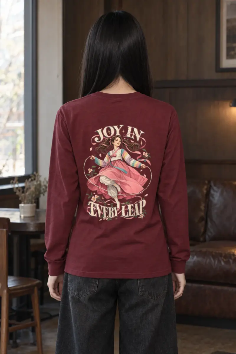 "Joy In Every Leap" Unisex Longsleeve T-shirt