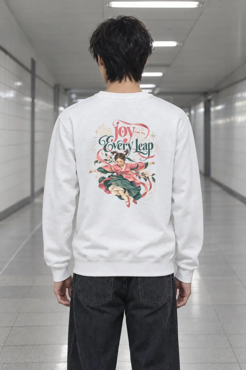 "Joy of Every Leap" Heavy Blend Unisex Crewneck Sweatshirt