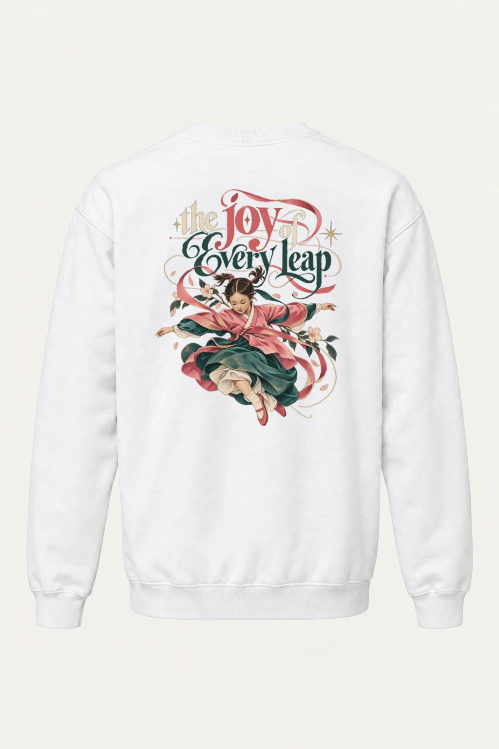 "Joy of Every Leap" Heavy Blend Unisex Crewneck Sweatshirt | Gildan 18000